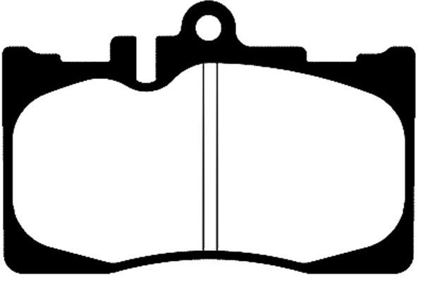 KAVO PARTS stabdžių trinkelių rinkinys, diskinis stabdys BP-9074